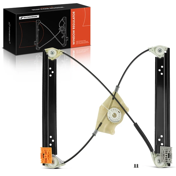 2004-2010 Volkswagen Touareg 1-Pc Power Window Regulator Rear Left Driver Side Electric A-Premium APWR0170