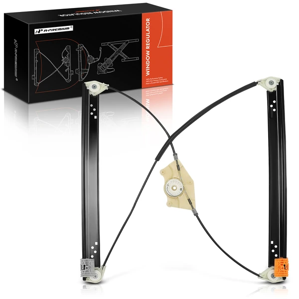 2004-2010 Volkswagen Touareg 1-Pc Power Window Regulator Front Right Passenger Side Electric A-Premium APWR0174