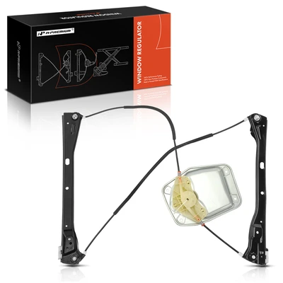 Front Driver Power Window Regulator without Motor