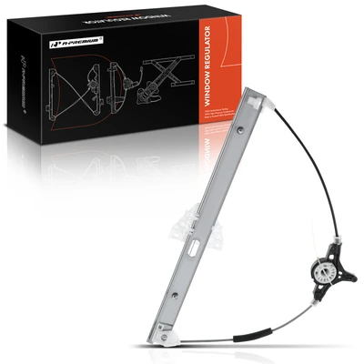 Front Passenger Power Window Regulator without Motor