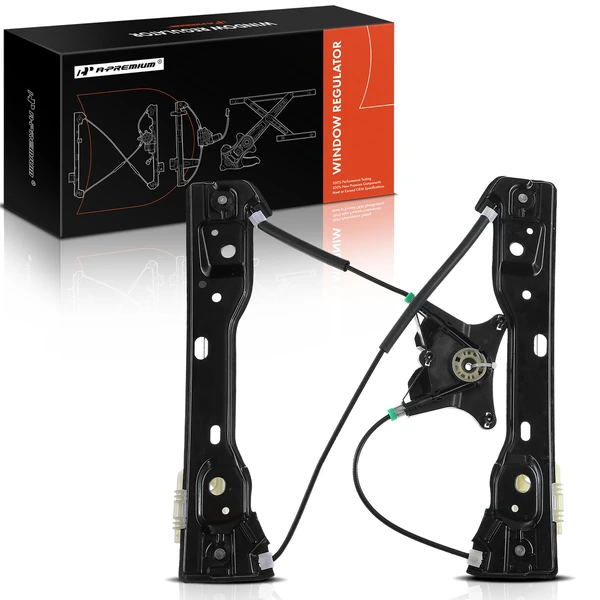 2011-2014 Jeep Grand Cherokee 1-Pc Power Window Regulator Rear Left Driver Side Electric A-Premium APWR0418