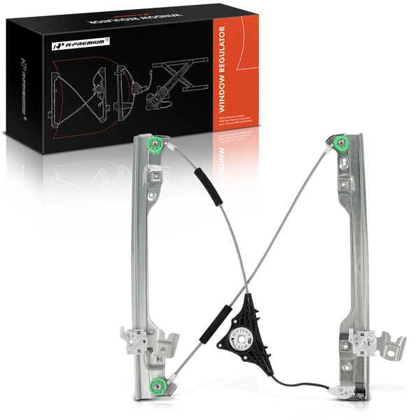 2009-2014 Nissan Murano 1-Pc Power Window Regulator Front Right Passenger Side Electric A-Premium APWR1173