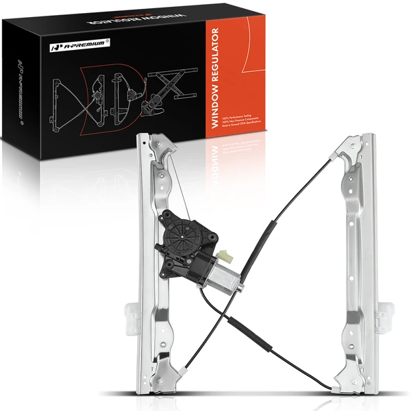 2011-2014 Chrysler 200 1-Pc Power Window Regulator Front Right Passenger Side Electric A-Premium APWR2164