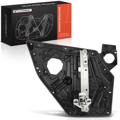 Rear Passenger Power Window Regulator with Panel