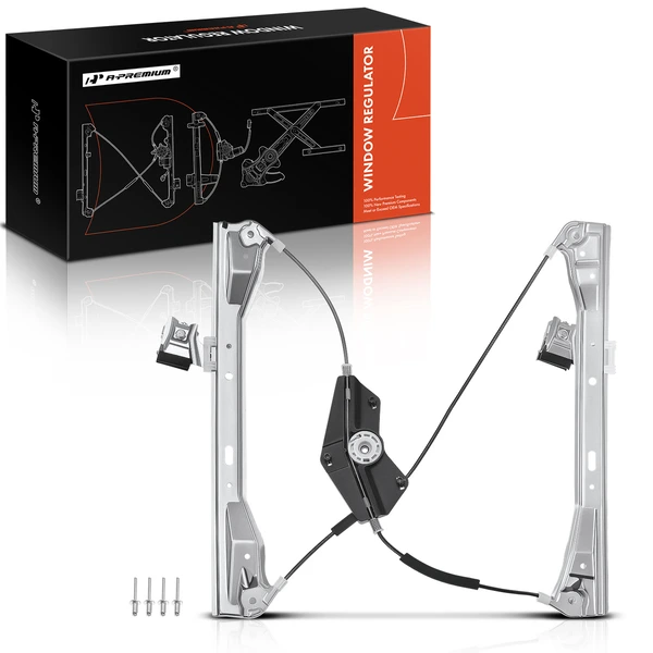 2008-2014 Mercedes-Benz C350 1-Pc Power Window Regulator Front Left Driver Side Electric A-Premium APWR2553