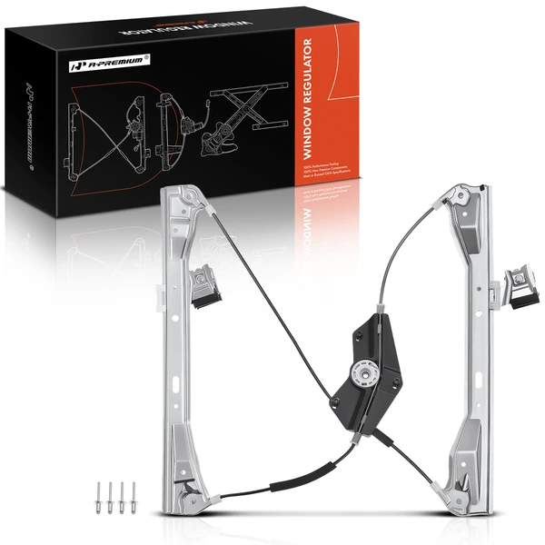 2008-2014 Mercedes-Benz C63 AMG 1-Pc Power Window Regulator Front Right Passenger Side Electric A-Premium APWR2554