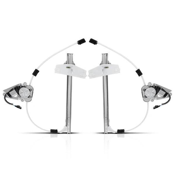 2002-2006 Jeep Liberty 2-Pc Window Regulator and Motor Kit Front Driver & Passenger Electric with Motor A-Premium APWR0040