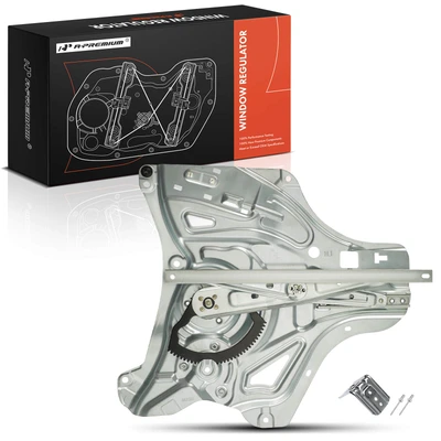 Front Driver Power Window Regulator with Panel