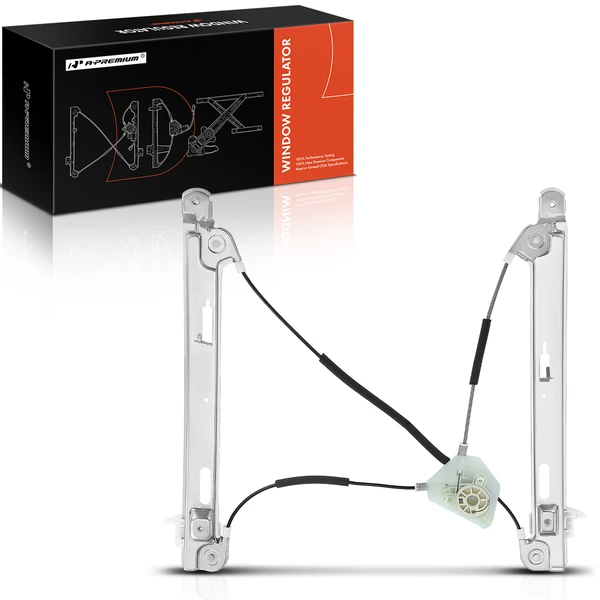 2007-2017 Jeep Compass 1-Pc Manual Window Regulator Front Right Passenger Side Manual A-Premium APWR2662