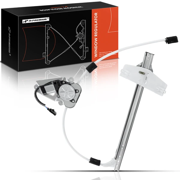 2002-2006 Jeep Liberty 1-Pc Power Window Regulator and Motor Assembly Front Right Passenger Side Electric with Motor A-Premium WR0062