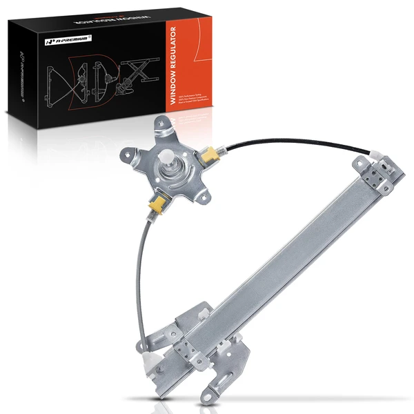 1991-1994 Nissan Sentra 1-Pc Manual Window Regulator Rear Left Driver Side A-Premium APWR3478TW