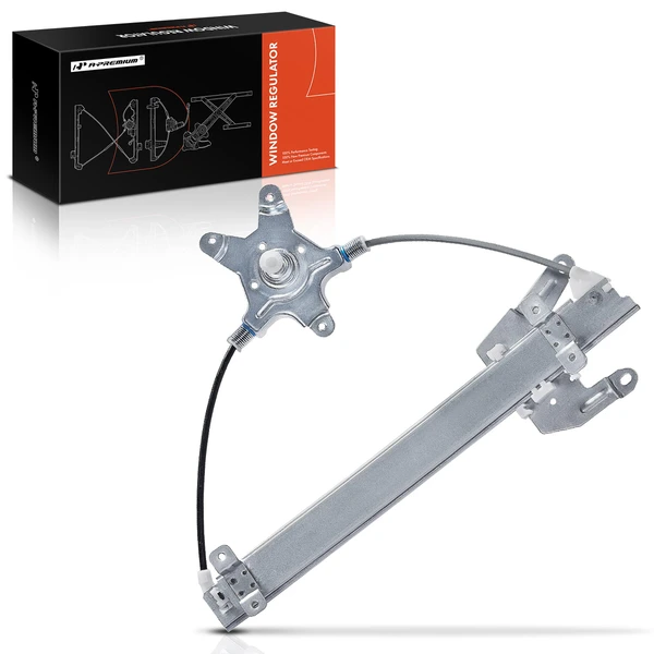 1991-1994 Nissan Sentra 1-Pc Manual Window Regulator Rear Right Passenger Side A-Premium APWR3479TW