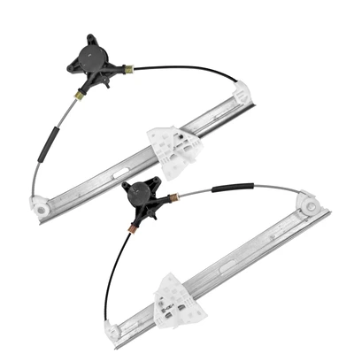 2 Pcs Rear Power Window Regulator without Motor
