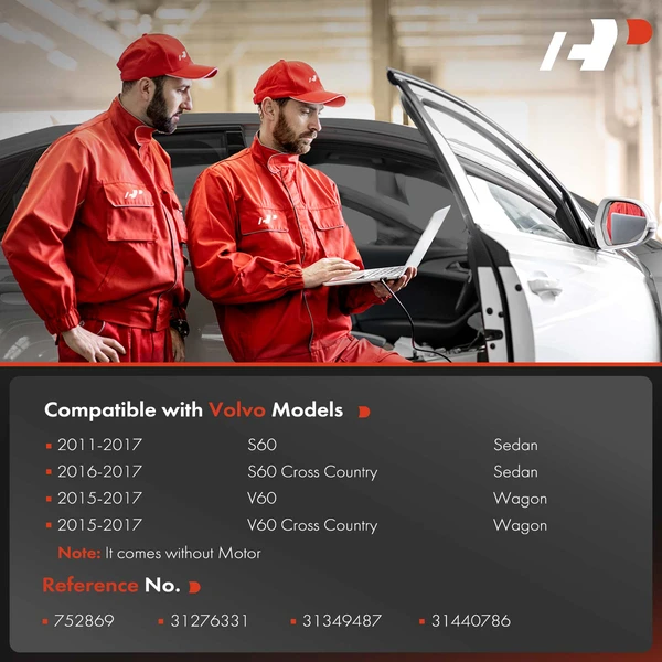 Front Passenger Power Window Regulator for Volvo S60 2011-2017 S60 XC V60 V60 XC