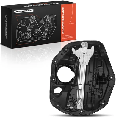 Rear Driver Power Window Regulator with Panel