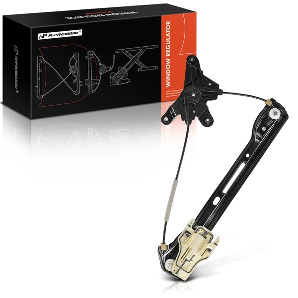 2013-2020 Ford Fusion 1-Pc Power Window Regulator Rear Left Driver Side Electric A-Premium APWR3100