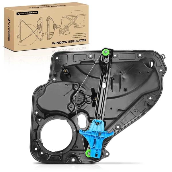 1-Pc Power Window Regulator Rear Left Driver Side A-Premium APWR3702