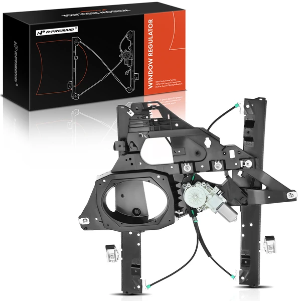 Front Passenger Power Window Motor & Regulator Assembly for Ford Expedition Lincoln