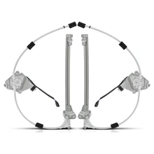 2002-2007 Jeep Liberty 2pc Window Regulator and Motor Kit Rear Driver & Passenger Electric with Motor A-Premium APWR0043