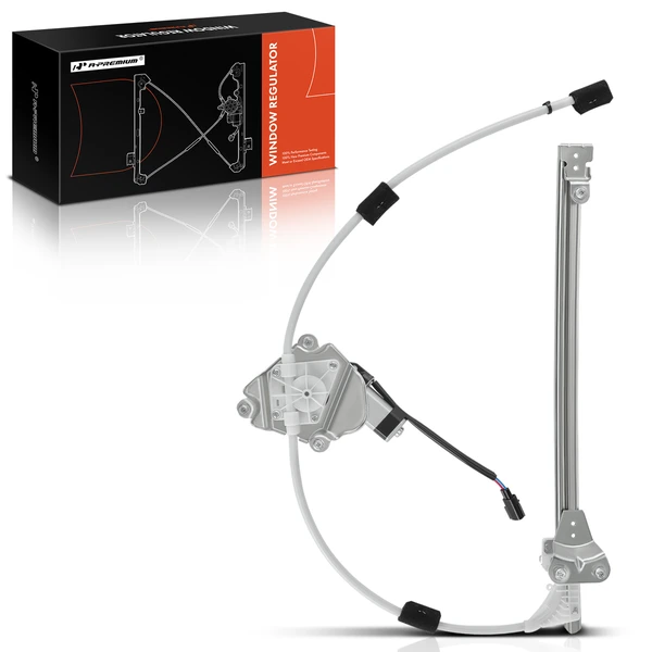 2002-2007 Jeep Liberty 1-Pc Power Window Regulator and Motor Assembly Rear Left Driver Side Electric with Motor A-Premium WR0057