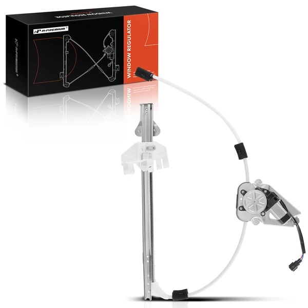 2006-2007 Jeep Liberty 1-Pc Power Window Regulator and Motor Assembly Front Left Driver Side Electric with Motor A-Premium WR0216