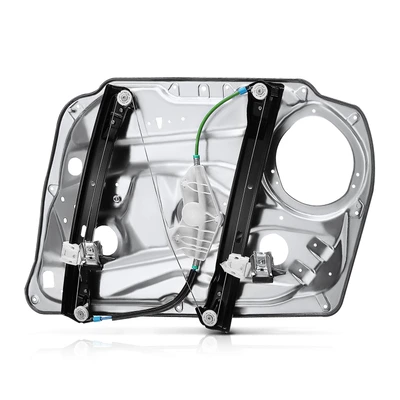 Front Driver Power Window Regulator with Panel without Motor