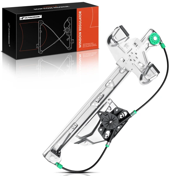 2000-2005 Cadillac DeVille 1-Pc Power Window Regulator Rear Right Passenger Side Electric A-Premium WR0024