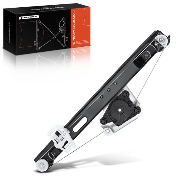 2009-2011 BMW 335i xDrive 1-Pc Power Window Regulator Rear Left Driver Side Electric A-Premium WR0004