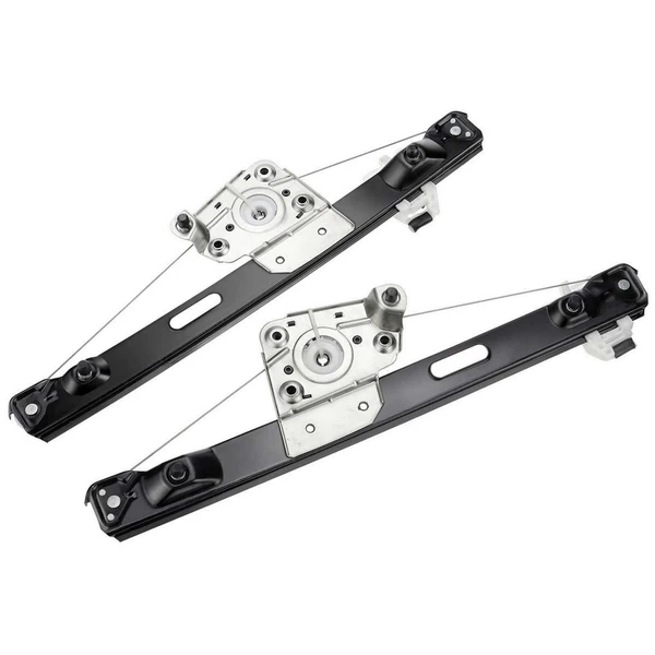 2007-2011 BMW 335i 2-Pc Power Window Regulator Rear Driver & Passenger Electric A-Premium WR0173