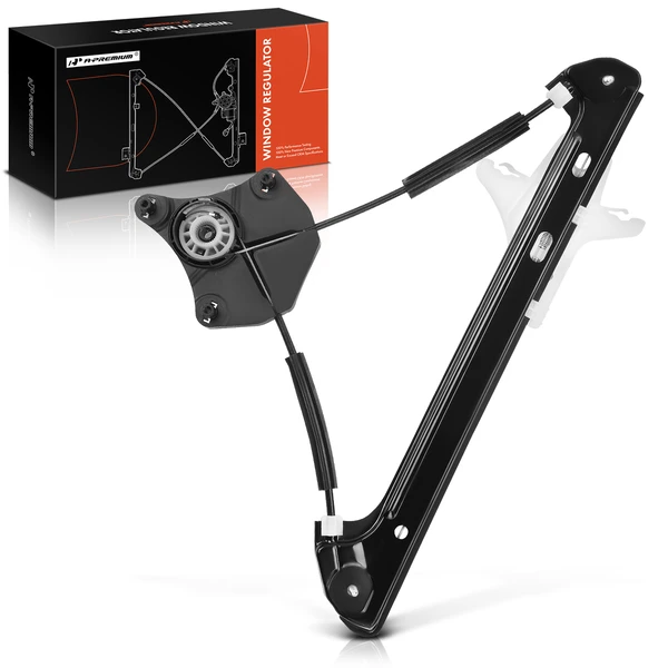 2015-2017 Volkswagen Golf R 1-Pc Power Window Regulator Rear Right Passenger Side Electric A-Premium APWR2467