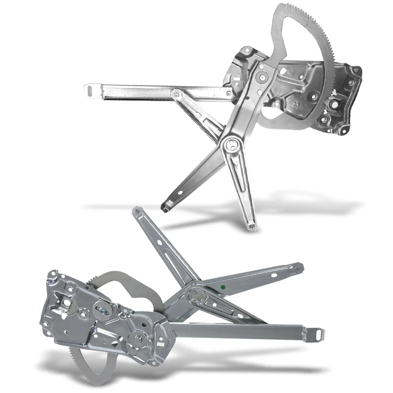2 Pcs Front Power Window Regulator without Motor for BMW E36 318i 325i 328i 92-99