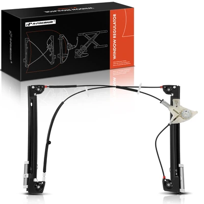 Front Driver Power Window Regulator without Motor