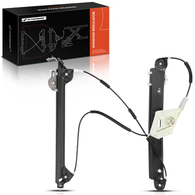 Front Passenger Power Window Regulator without Motor