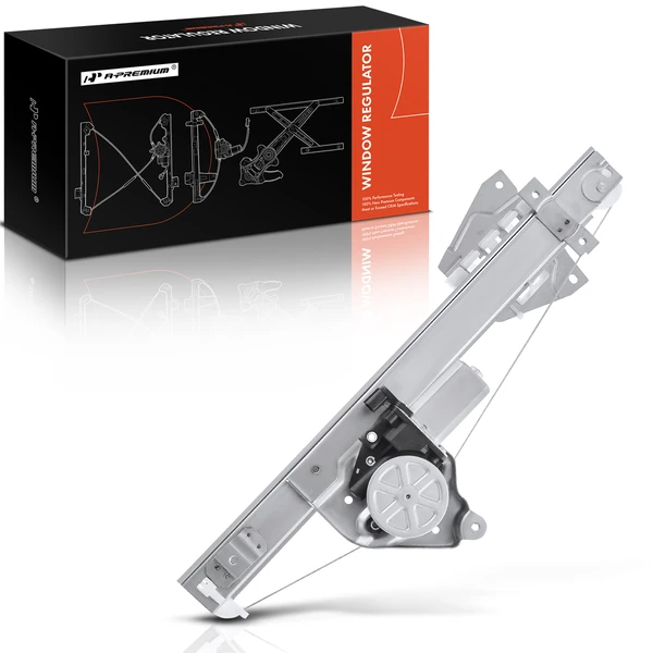 2004-2006 Mitsubishi Montero 1-Pc Power Window Regulator and Motor Assembly Rear Left Driver Side Electric with Motor A-Premium APWR0693