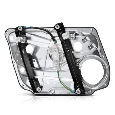Front Passenger Power Window Regulator with Panel without Motor