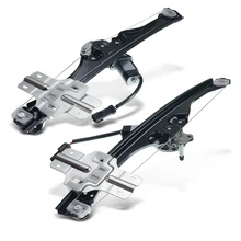 2 Pcs Rear Power Window Regulator with Motor