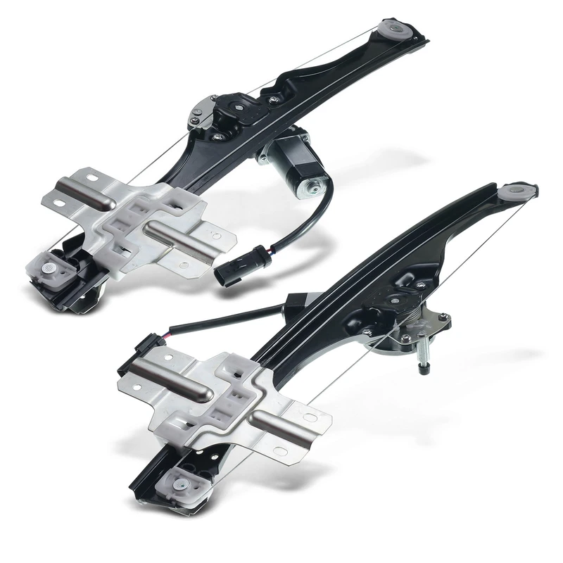 2 Pcs Rear Power Window Regulator with Motor for 2015 Chevrolet Traverse