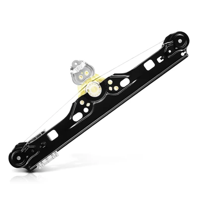 Rear Passenger Power Window Regulator without Motor