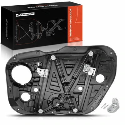 Front Driver Power Window Regulator with Panel