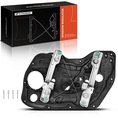 Front Driver Power Window Regulator without Motor