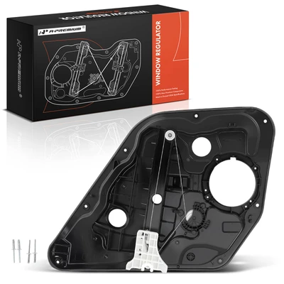 Rear Driver Power Window Regulator with Panel