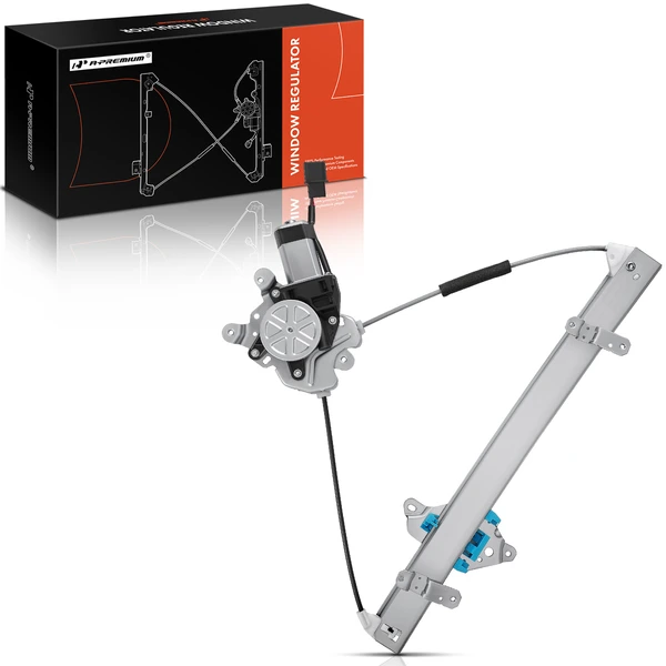 2003-2006 Mitsubishi Outlander 1-Pc Power Window Regulator and Motor Assembly Front Right Passenger Side Electric with Motor A-Premium APWR0676