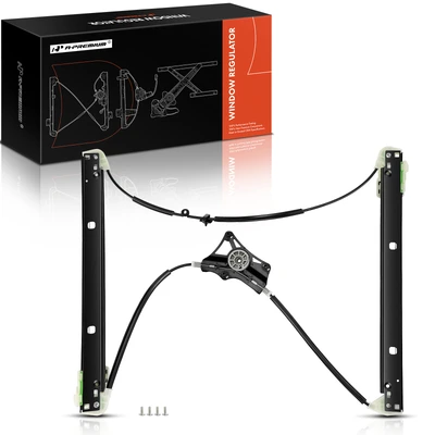 Front Driver Power Window Regulator without Motor