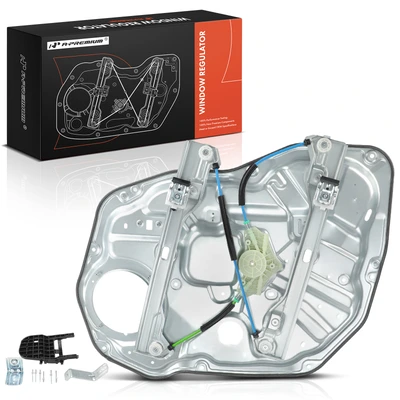 Front Driver Power Window Regulator with Motor Assembly
