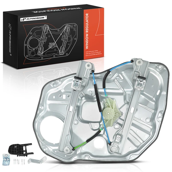 2011-2014 Kia Sorento 1-Pc Window Regulator Front Left Driver Side with Motor A-Premium APWR3644