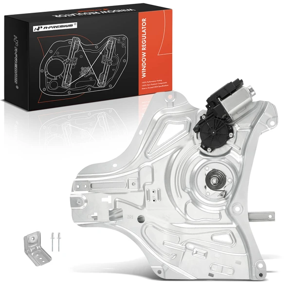 1-Pc Window Regulator Front Right Passenger Side with Motor A-Premium APWR3646