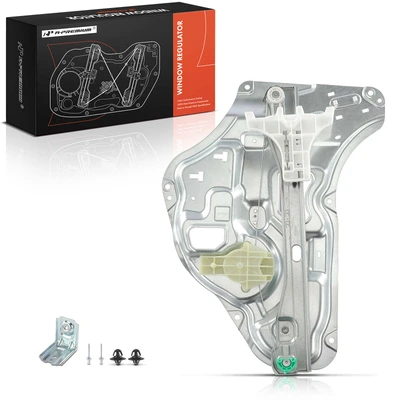 Rear Passenger Power Window Regulator with Panel