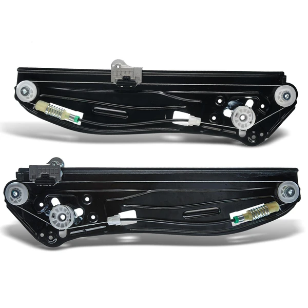 2 Pcs Rear Power Window Regulator without Motor for BMW 745i 745Li 750i 750Li 02-08