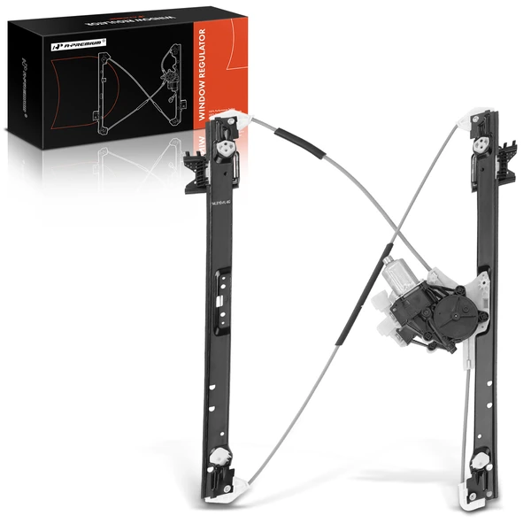 2014-2019 Land Rover Range Rover Sport 1-Pc Power Window Regulator and Motor Assembly Front Left Driver Side Electric with Motor A-Premium APWR1201