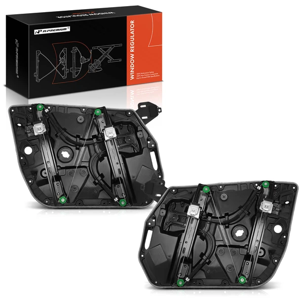 2 Pcs Front Power Window Regulator for Mercedes X253 GLC300 GLC43 AMG